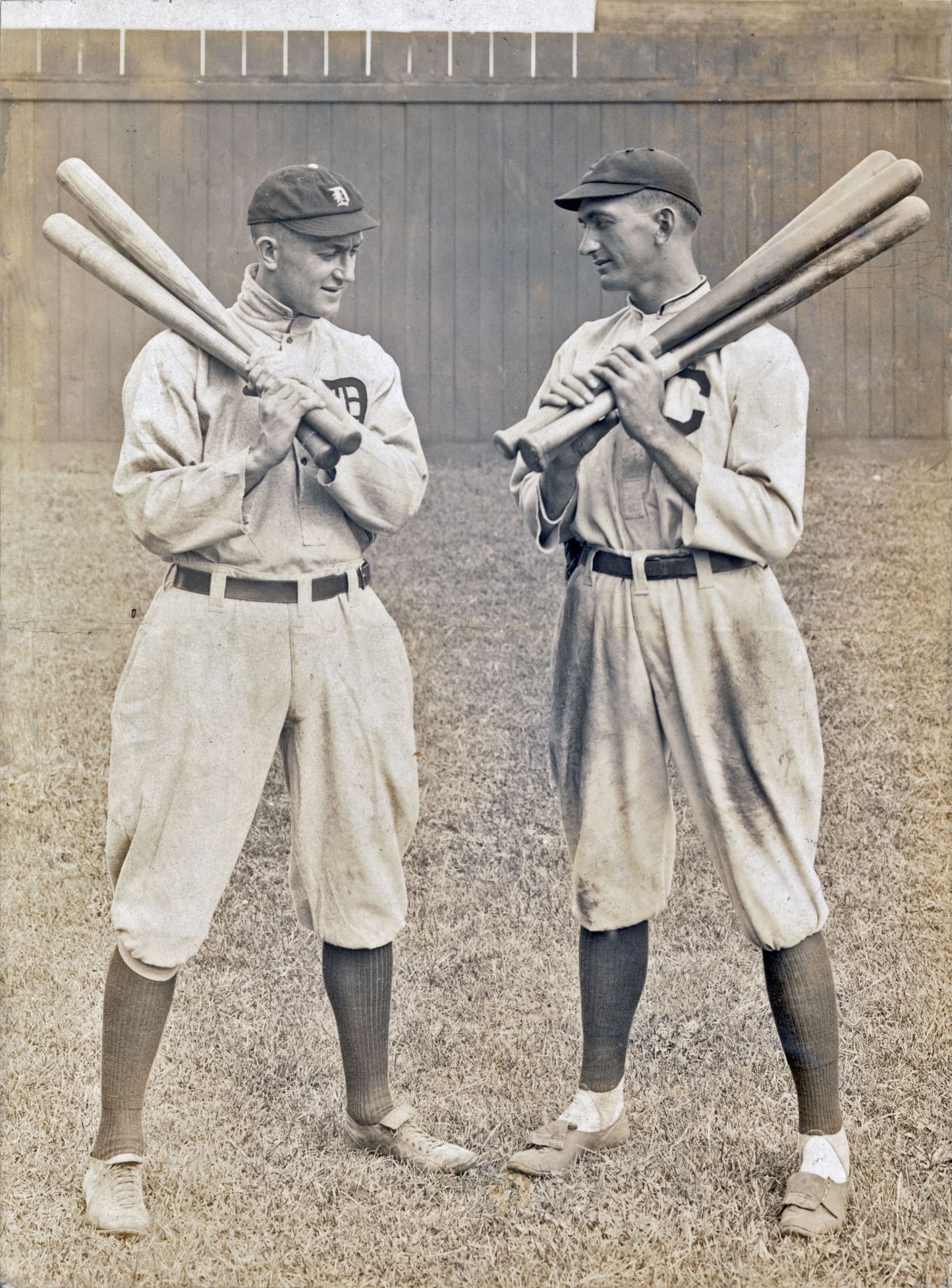 Ty Cobb and “Shoeless Joe” Jackson
