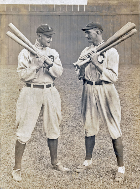 Ty Cobb and “Shoeless Joe” Jackson