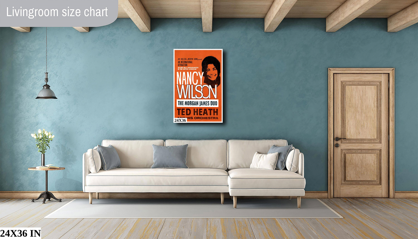 Nancy Wilson Concert poster