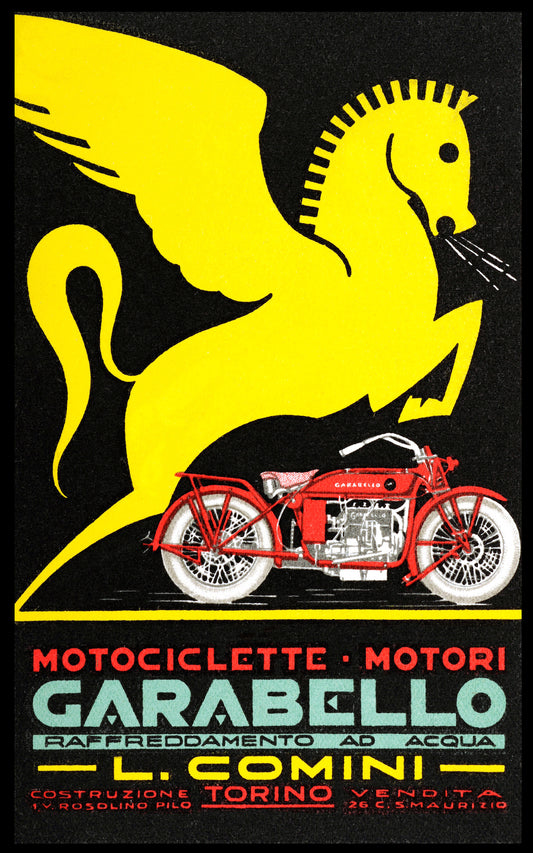 Gladiator Motorcycle Poster