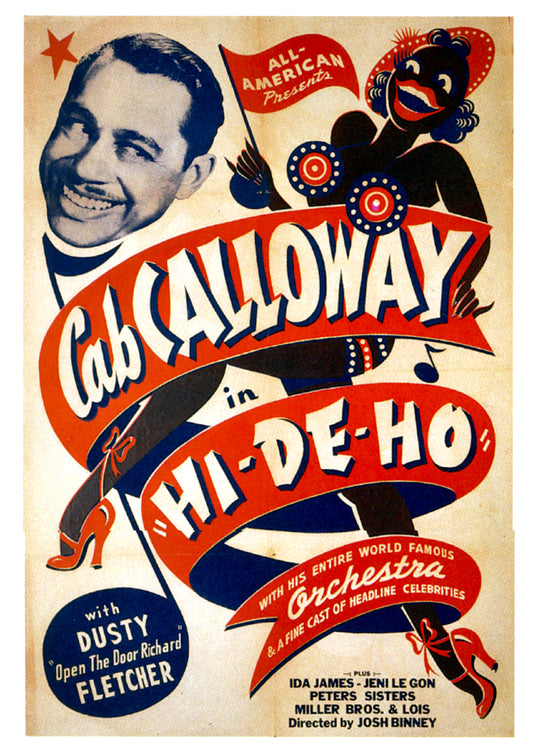 Cab Calloway concert poster 1947