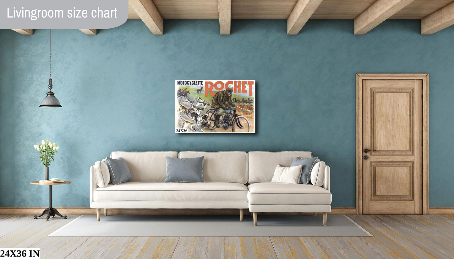 Rochet Motorcycle Poster