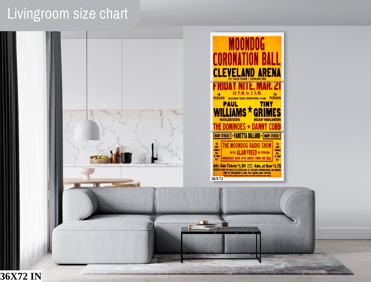 Moondog Coronation Ball Concert poster