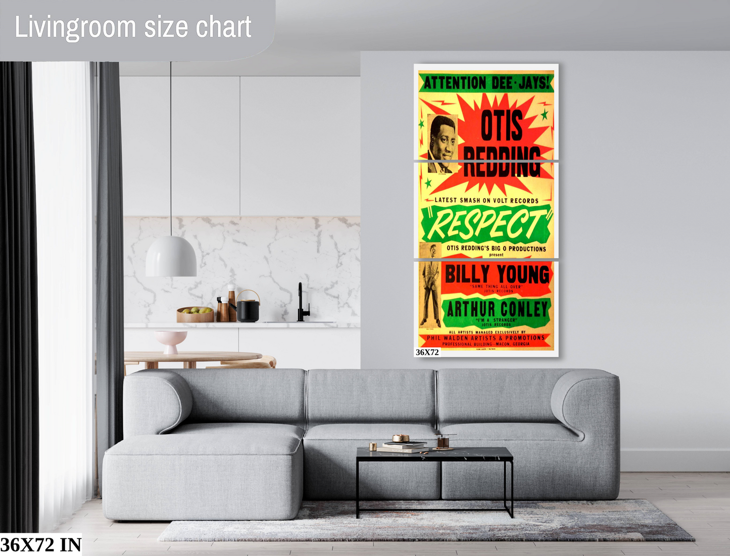 Otis Redding Respect poster