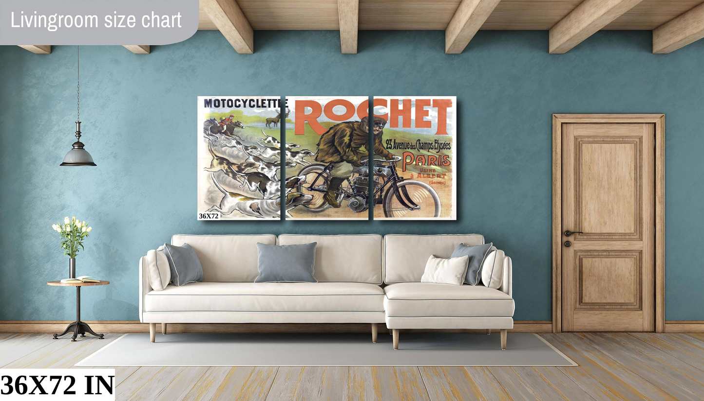 Rochet Motorcycle Poster