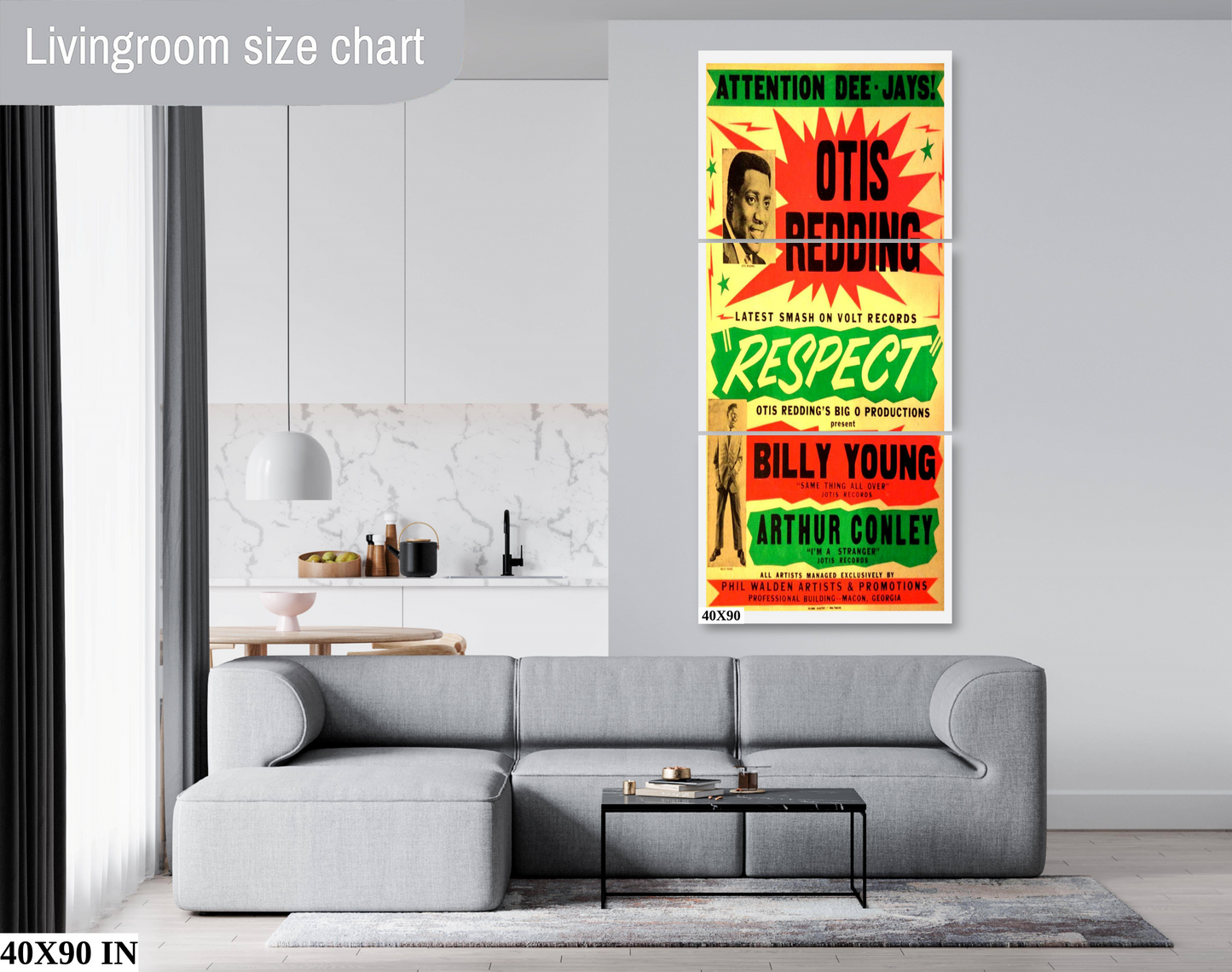 Otis Redding Respect poster