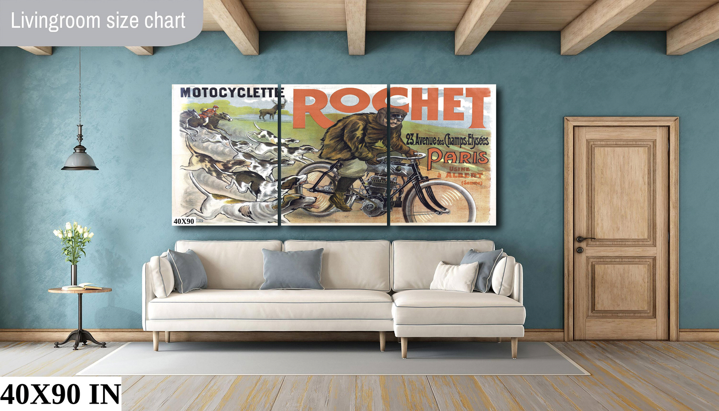 Rochet Motorcycle Poster