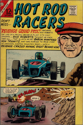 Hot Rod Racer Comic #10