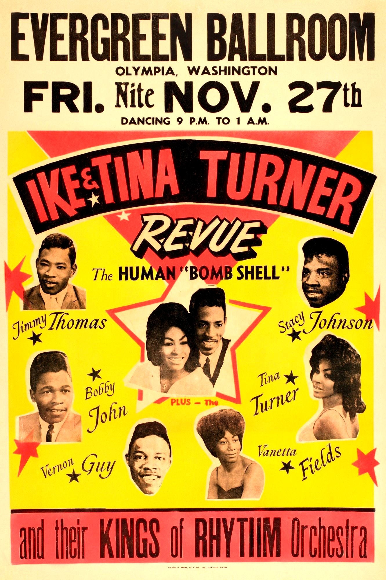 The Ike & Tina Turner Revue poster