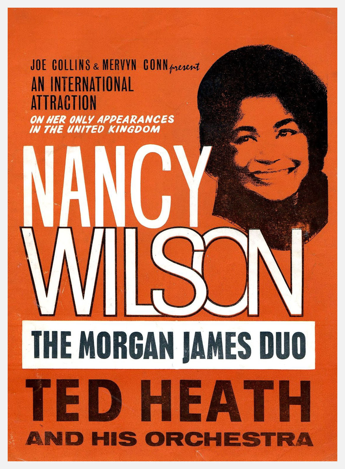 Nancy Wilson Concert poster