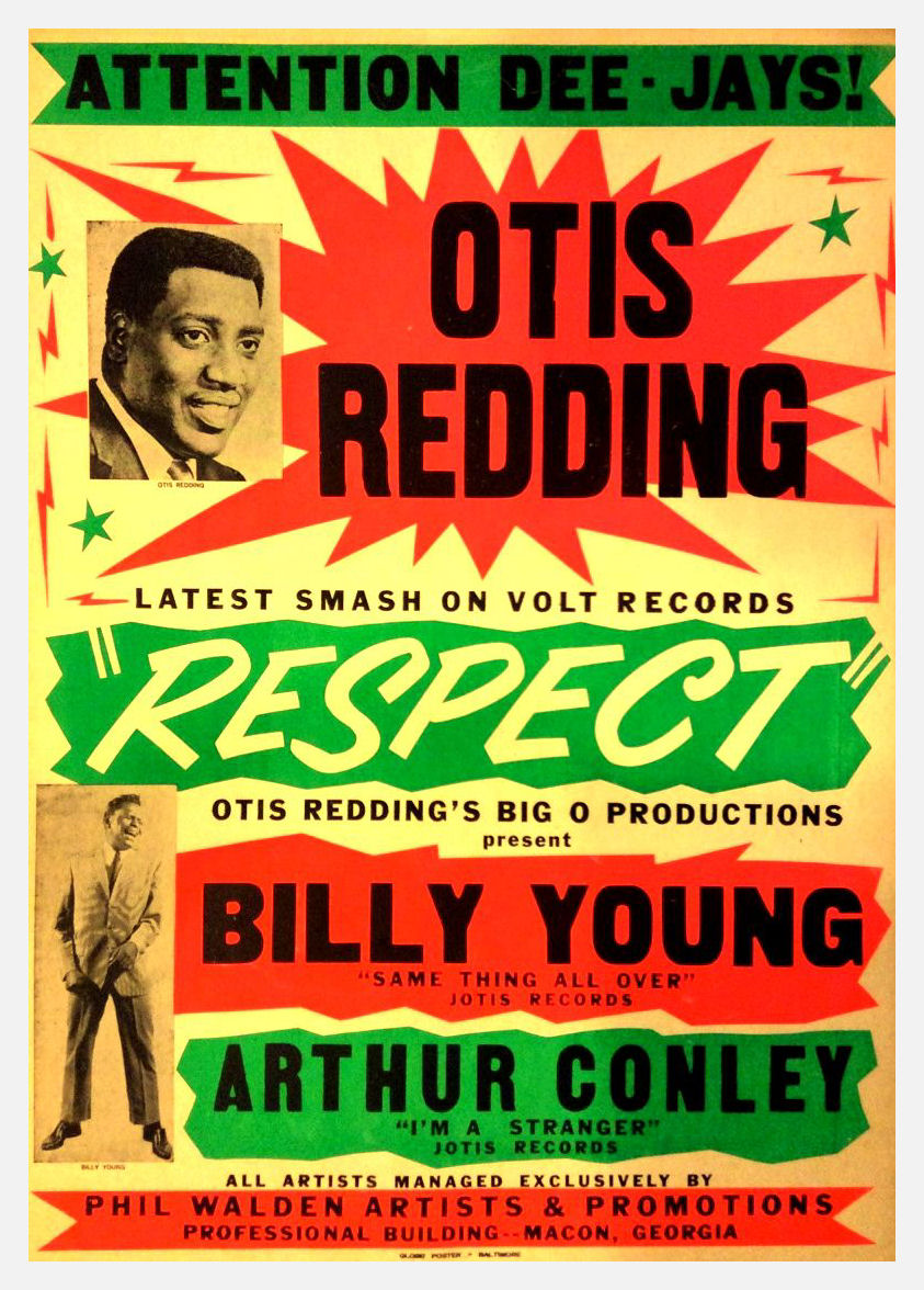 Otis Redding Respect poster