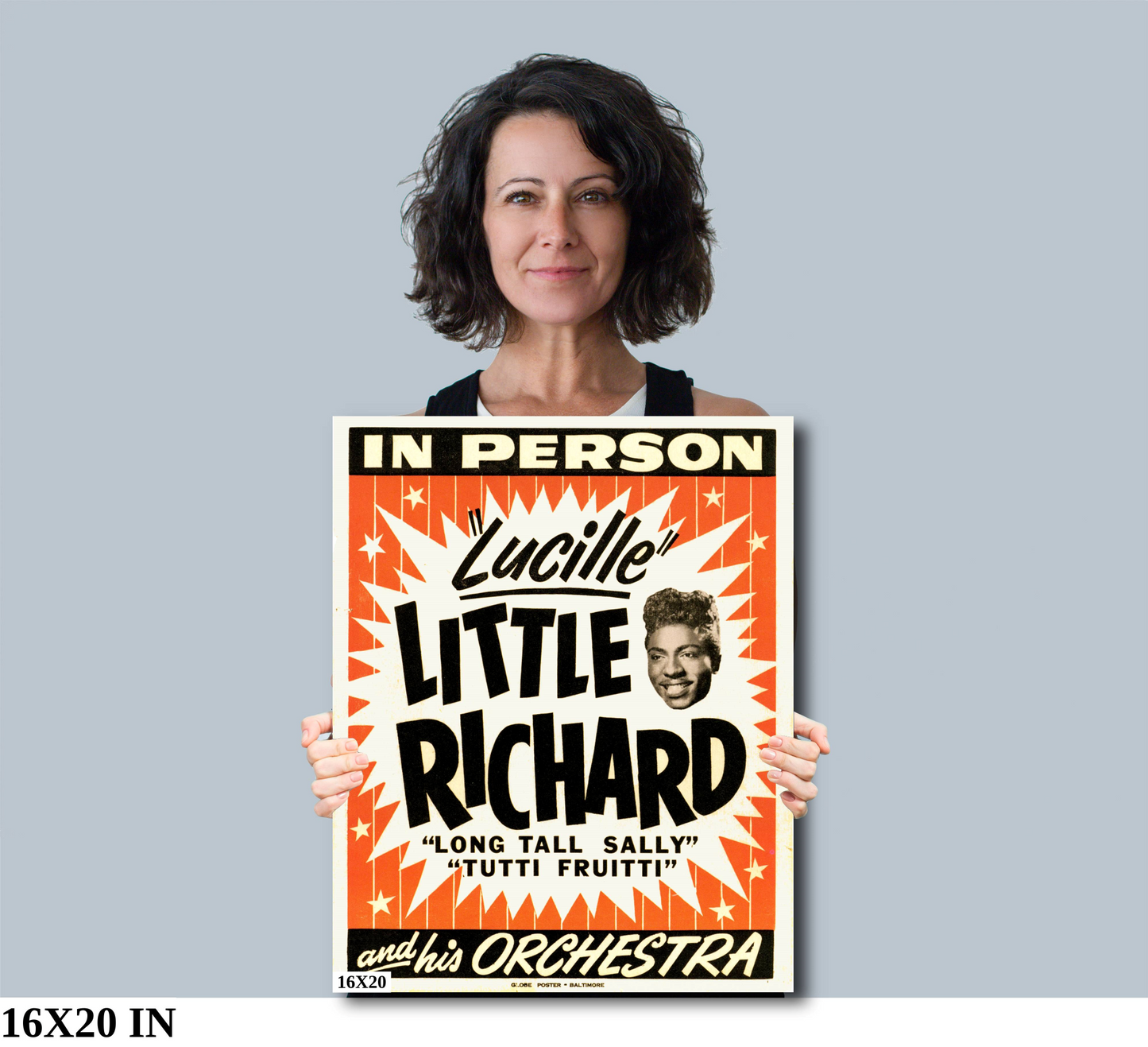 Little Richard in Baltimore Concert poster