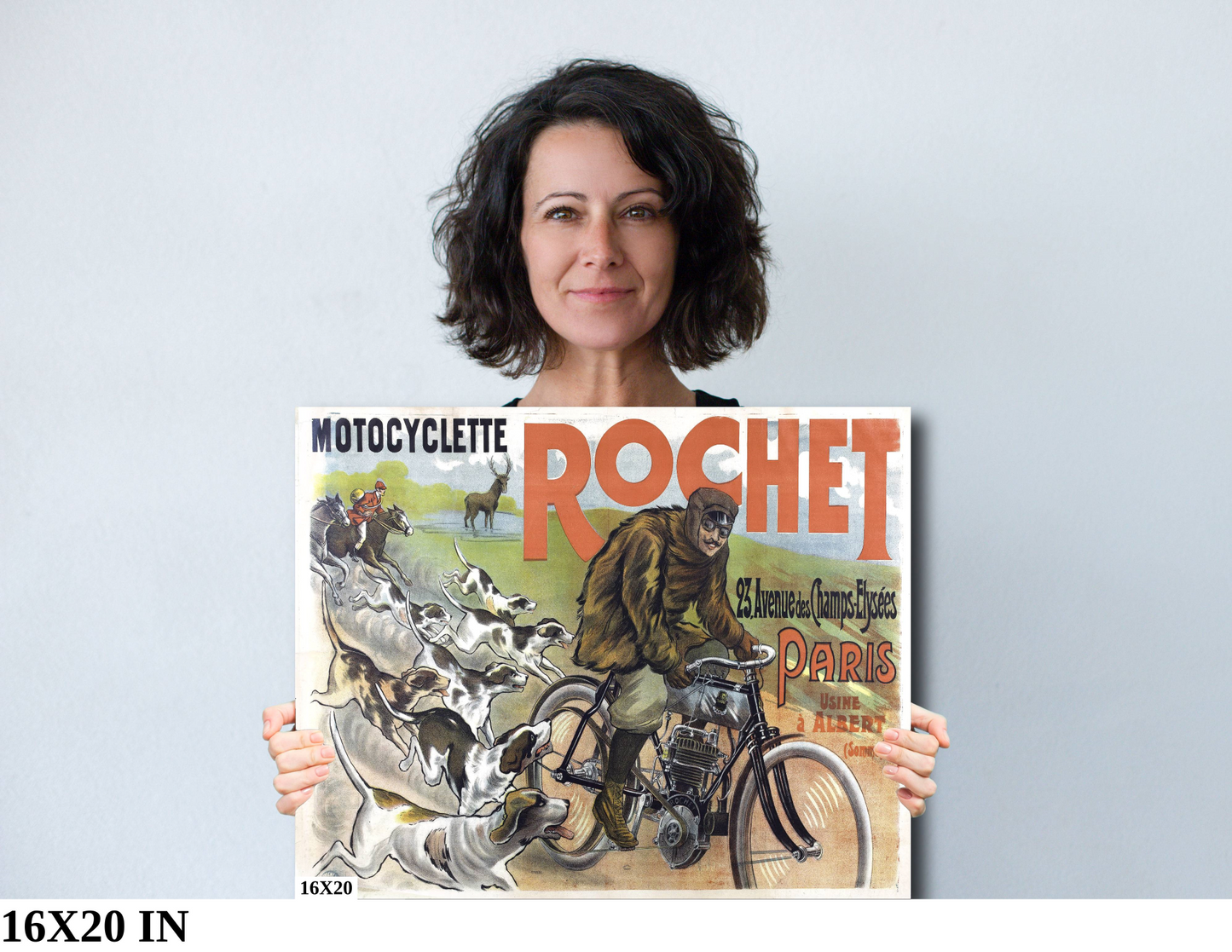 Rochet Motorcycle Poster